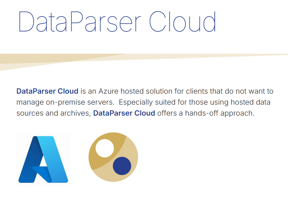 DataParser Cloud