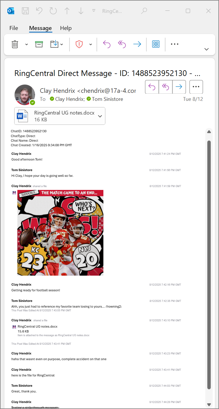 ringcentral sample